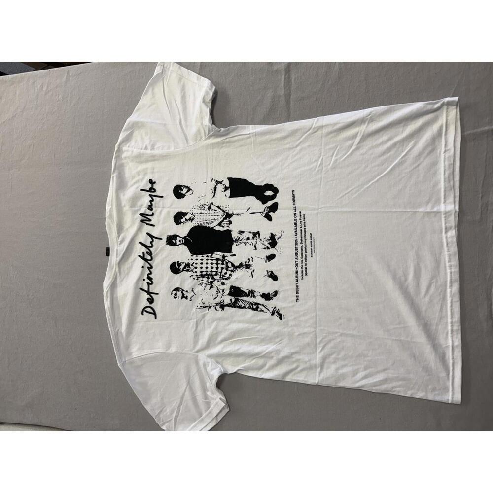 Oasis Band T-Shirt Definitely Maybe Debut Album Tee - Xxl